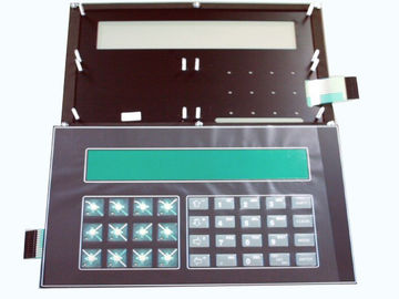 IP68 Waterproof Transparent EL Backlight Membrane Keyboard with PC PET overlay