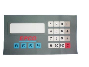 3M Membrane Switch Overlay PET / PC / TPU With LED