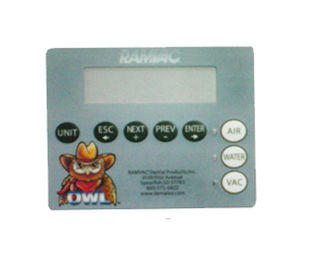 3M Membrane Switch Overlay PET / PC / TPU With LED