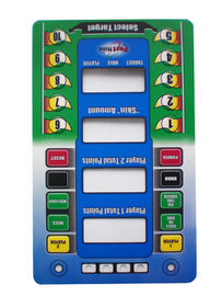 3M Membrane Switch Overlay PET / PC / TPU With LED