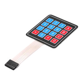 ماژول کنترل پنل میکروپروسسوری سوئیچ غشایی صفحه کلید Arduino 4 * 4 Matrix