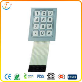 one layer transparent capacitive touch key touch button for electronic membrane switch