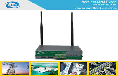 Unlock Dual Sim RS232 / RS485 M2M 3G Mobile UMTS Router 1 WAN RJ45 port